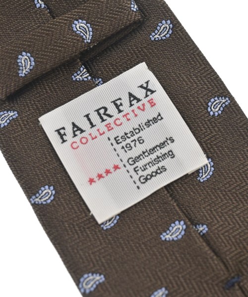 FAIRFAX（フェアファックス）ネクタイ 茶 サイズ:- メンズ/2200672935169