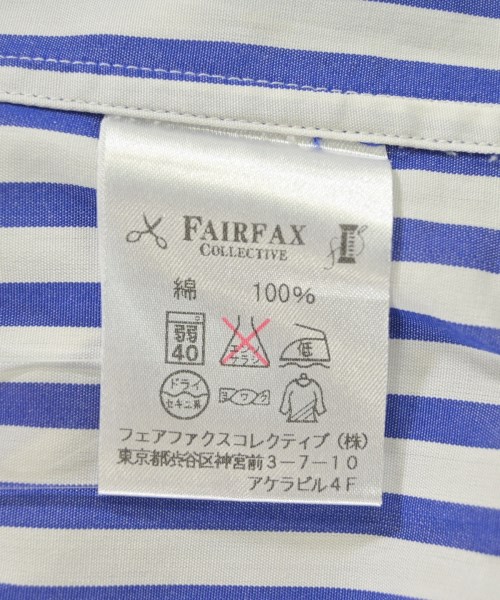 FAIRFAX（フェアファックス）ドレスシャツ 青 サイズ:40(L位) メンズ/2200700658152