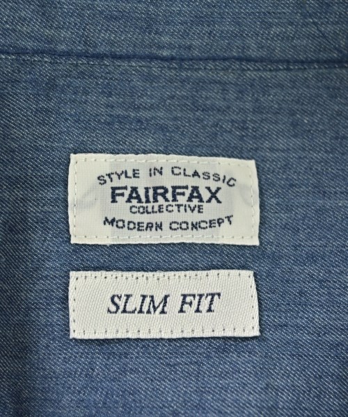 FAIRFAX（フェアファックス）ドレスシャツ 紺 サイズ:38(S位) メンズ/2200646491134
