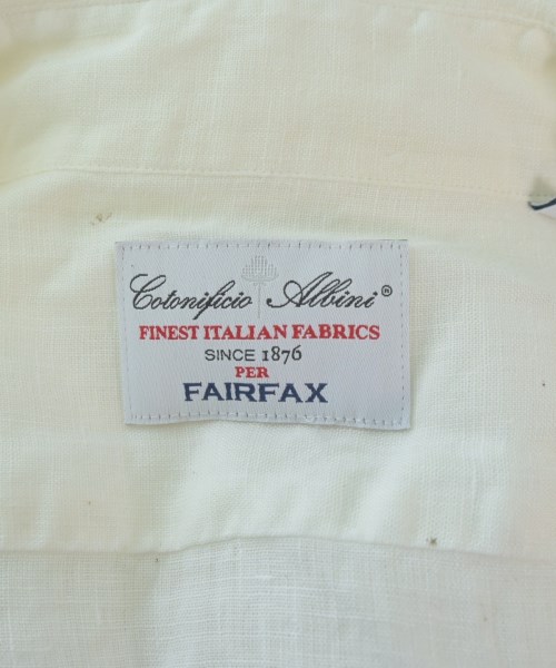 FAIRFAX（フェアファックス）カジュアルシャツ 白 サイズ:L メンズ/2200647726082