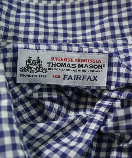 FAIRFAX（フェアファックス）カジュアルシャツ 紺 サイズ:L メンズ/2200656715022