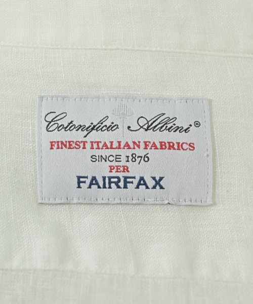 FAIRFAX（フェアファックス）カジュアルシャツ 白 サイズ:M メンズ/2200652634044