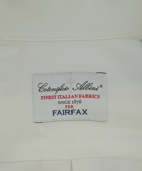 FAIRFAX（フェアファックス）カジュアルシャツ 白 サイズ:S メンズ/2200692511213