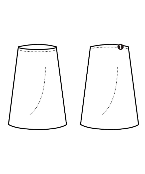 MARIHA（マリハ）ロング・マキシ丈スカート 青 サイズ:36(S位) レディース/2200644576468