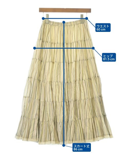 MARIHA（マリハ）ロング・マキシ丈スカート ベージュ サイズ:36(S位) レディース/2200616892435