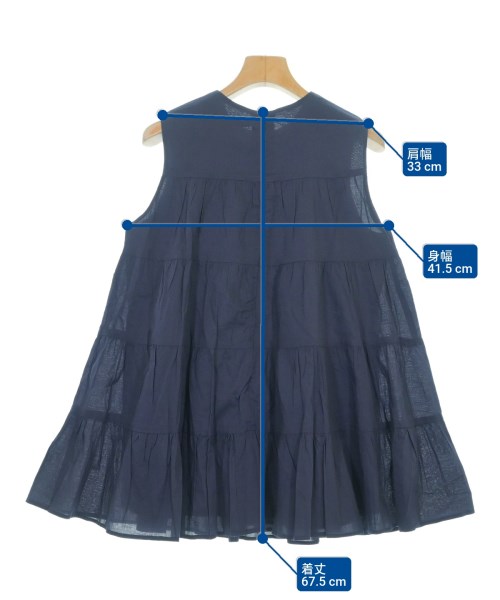 MARIHA（マリハ）ブラウス 紺 サイズ:36(S位) レディース/2200608659015