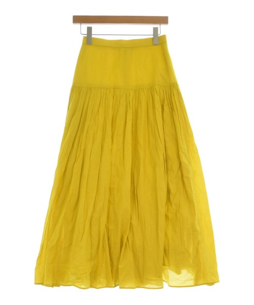 MARIHA(マリハ)ロング・マキシ丈スカート 黄 サイズ:36(S位)/2200672929045