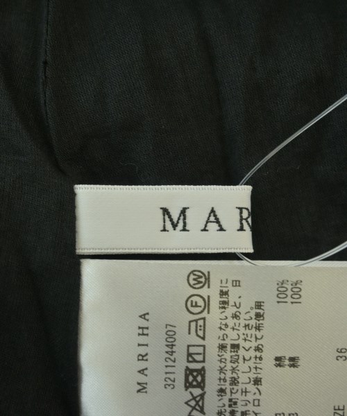 MARIHA（マリハ）ワンピース 黒 サイズ:36(S位) レディース/2200694144044