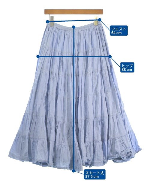 MARIHA（マリハ）ロング・マキシ丈スカート 青 サイズ:-(M位) レディース/2200649393466