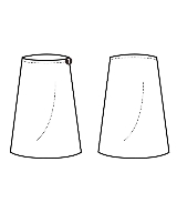 MARIHA（マリハ）ロング・マキシ丈スカート 青 サイズ:-(M位) レディース/2200649393466