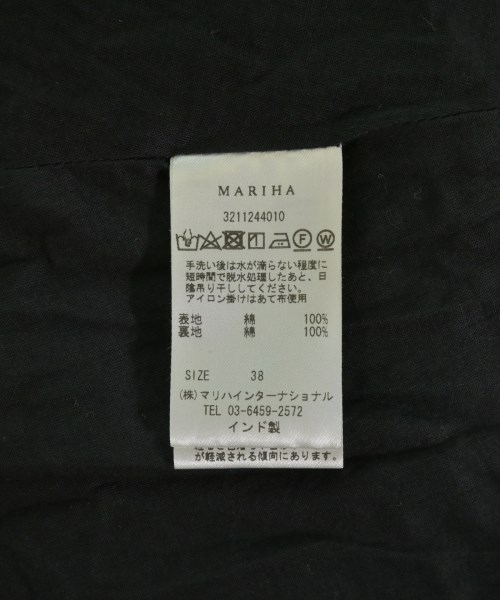 MARIHA（マリハ）ワンピース 黒 サイズ:38(M位) レディース/2200706580044