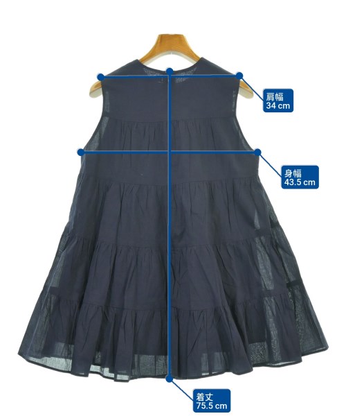 MARIHA（マリハ）ブラウス 紺 サイズ:36(S位) レディース/2200662088097