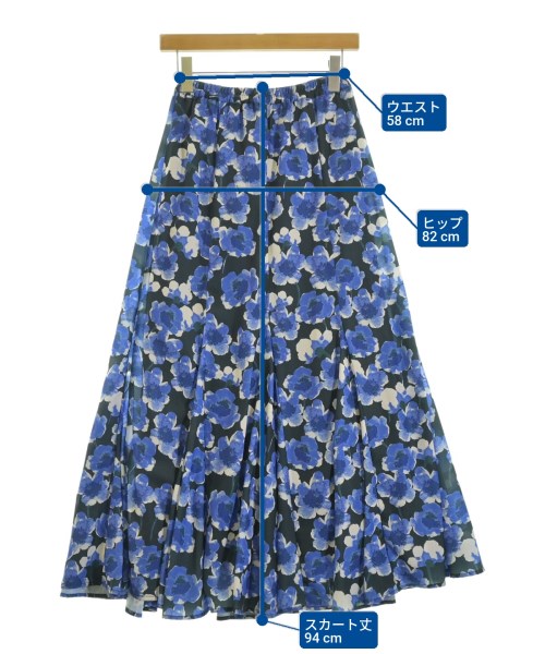 MARIHA（マリハ）ロング・マキシ丈スカート 紺 サイズ:36(S位) レディース/2200671257026