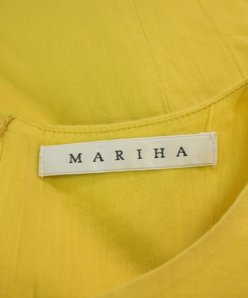 MARIHA（マリハ）ワンピース 黄 サイズ:38(M位) レディース/2200725447182