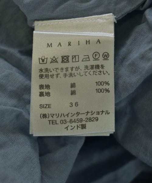 MARIHA（マリハ）ワンピース 青 サイズ:36(S位) レディース/2200718135010