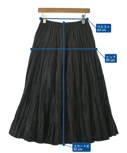 MARIHA（マリハ）ロング・マキシ丈スカート 黒 サイズ:-(XS位) レディース/2200683854084