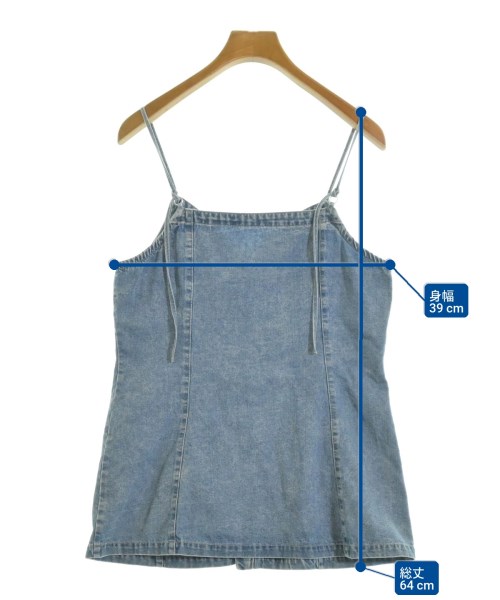 UNGRID（アングリッド）キャミソール 紺 サイズ:F レディース/2200676929027