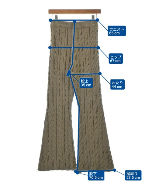 UNGRID（アングリッド）その他 茶 サイズ:F レディース/2200675436021