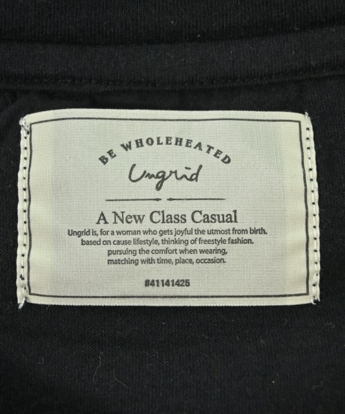 UNGRID（アングリッド）ノースリーブ 黒 サイズ:F レディース/2200678258026