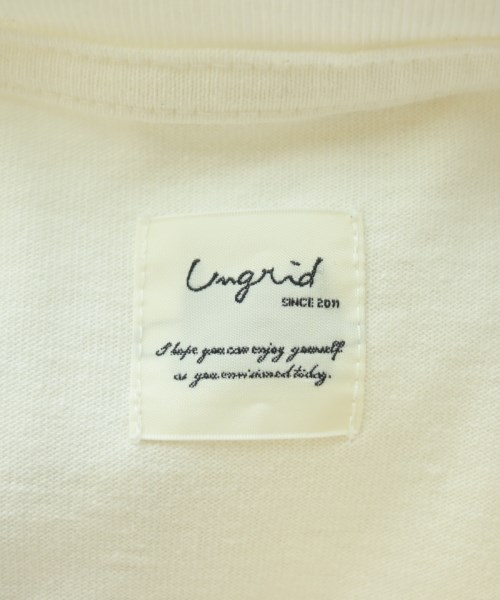 UNGRID（アングリッド）Tシャツ・カットソー 白 サイズ:F レディース/2200676729030