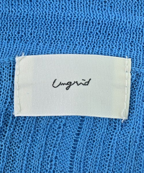 UNGRID（アングリッド）カーディガン 青 サイズ:F レディース/2200688957186