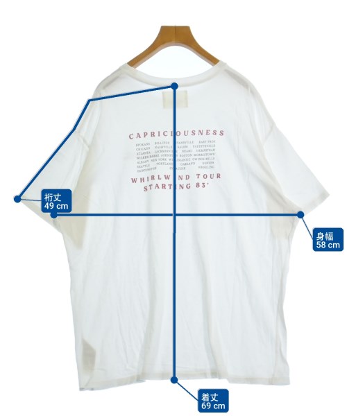 UNGRID（アングリッド）Tシャツ・カットソー 白 サイズ:F レディース/2200723976080