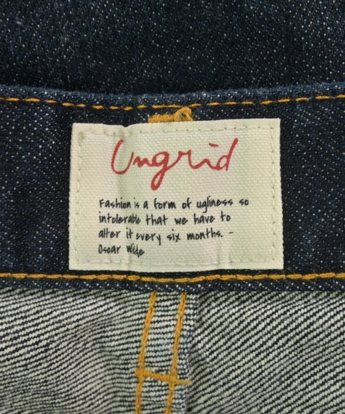UNGRID（アングリッド）デニムパンツ 紺 サイズ:24(S位) レディース/2200728210103