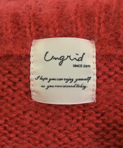 UNGRID（アングリッド）ニット・セーター 赤 サイズ:F レディース/2200731958016