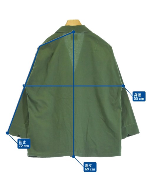 FRAPBOIS half（フラボアハーフ）ジャケット 緑 サイズ:ONE レディース/2200626653071