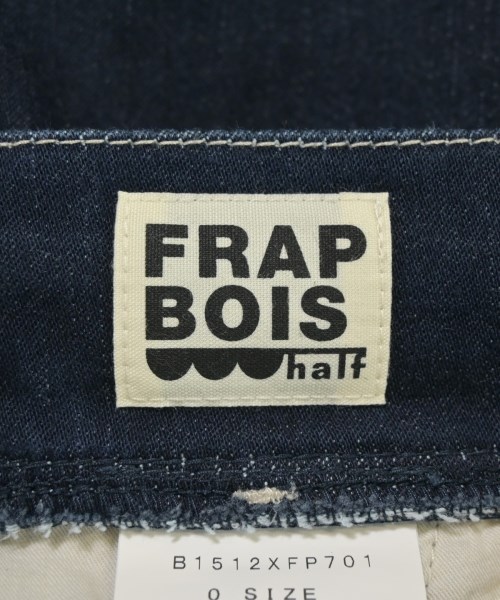 FRAPBOIS half（フラボアハーフ）デニムパンツ 紺 サイズ:0(XS位) レディース/2200628862051