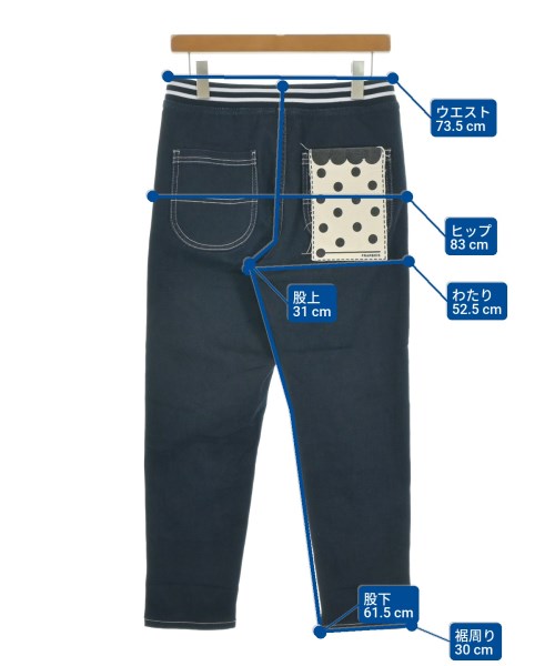 FRAPBOIS half（フラボアハーフ）デニムパンツ 紺 サイズ:0(XS位) レディース/2200628862051