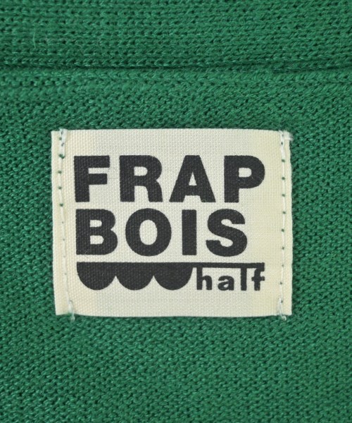 FRAPBOIS half（フラボアハーフ）カーディガン 緑 サイズ:2(M位) レディース/2200675245050