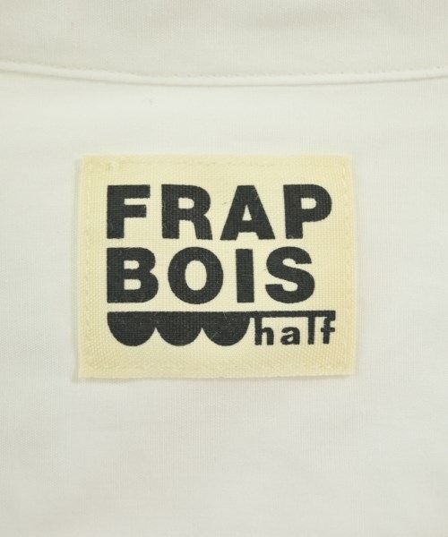 FRAPBOIS half（フラボアハーフ）カジュアルシャツ 白 サイズ:2(M位) レディース/2200675245555