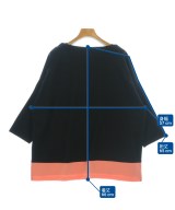 FRAPBOIS half（フラボアハーフ）Tシャツ・カットソー 黒 サイズ:1(S位) レディース/2200710105127