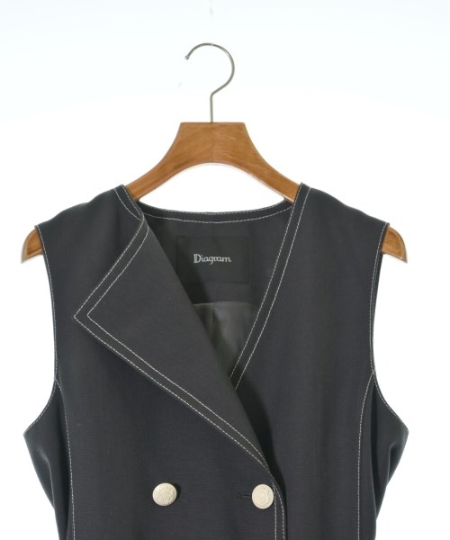 Diagram GRACE CONTINENTAL（ダイアグラムグレースコンチネンタル）ステンカラーコート グレー サイズ:36(S位) レディース/2200615032016