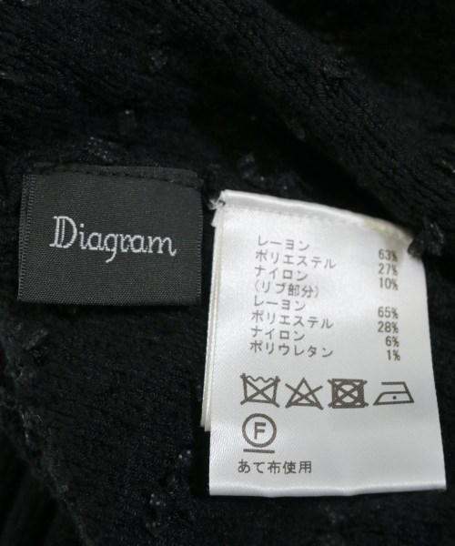 Diagram GRACE CONTINENTAL（ダイアグラムグレースコンチネンタル）カーディガン 黒 サイズ:36(S位) レディース/2200639292038