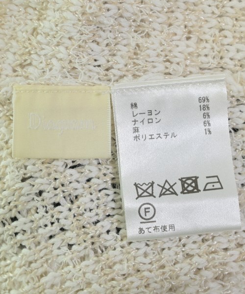 Diagram GRACE CONTINENTAL（ダイアグラムグレースコンチネンタル）カーディガン 白 サイズ:36(S位) レディース/2200627994098