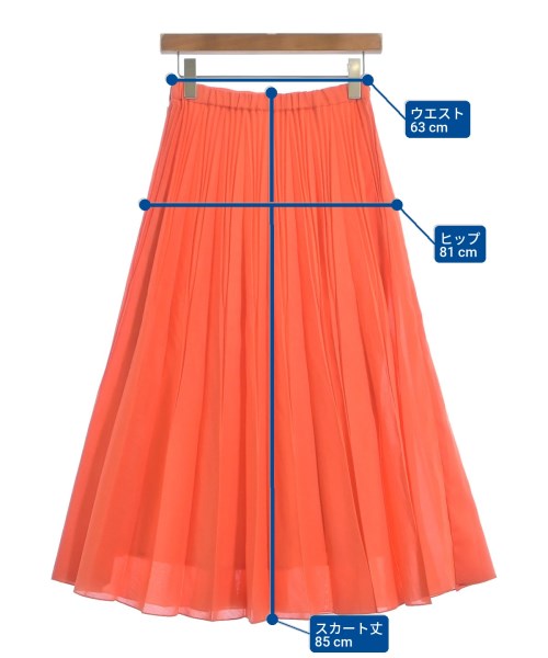 Diagram GRACE CONTINENTAL（ダイアグラムグレースコンチネンタル）ロング・マキシ丈スカート オレンジ サイズ:-(S位) レディース/2200626495053