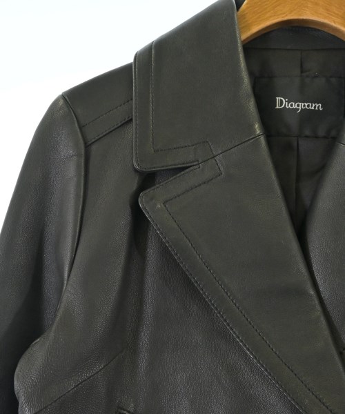 Diagram GRACE CONTINENTAL（ダイアグラムグレースコンチネンタル）ライダース 黒 サイズ:36(S位) レディース/2200640703141