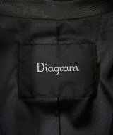 Diagram GRACE CONTINENTAL（ダイアグラムグレースコンチネンタル）ライダース 黒 サイズ:36(S位) レディース/2200640703141