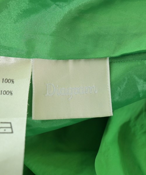 Diagram GRACE CONTINENTAL（ダイアグラムグレースコンチネンタル）ロング・マキシ丈スカート 緑 サイズ:36(S位) レディース/2200627775024