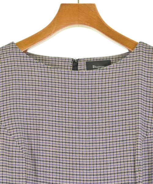 Diagram GRACE CONTINENTAL（ダイアグラムグレースコンチネンタル）ワンピース 紫 サイズ:36(S位) レディース/2200639537030