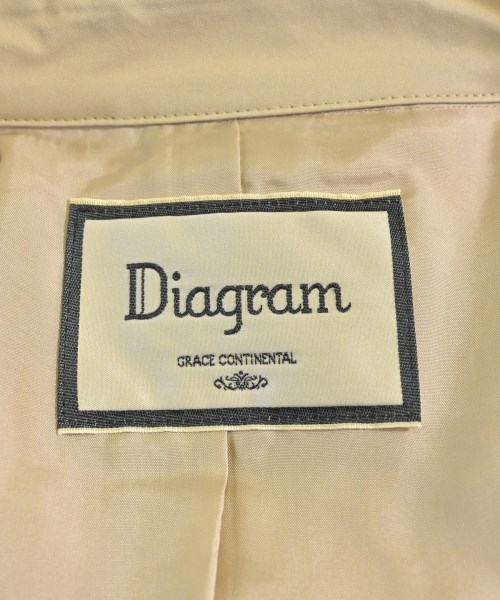 Diagram GRACE CONTINENTAL（ダイアグラムグレースコンチネンタル）トレンチコート ベージュ サイズ:36(S位) レディース/2200622426037