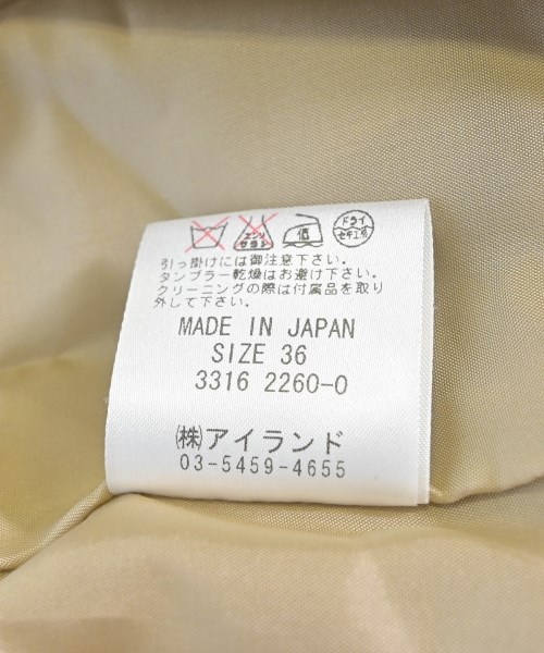 Diagram GRACE CONTINENTAL（ダイアグラムグレースコンチネンタル）トレンチコート ベージュ サイズ:36(S位) レディース/2200622426037