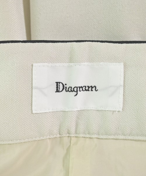 Diagram GRACE CONTINENTAL（ダイアグラムグレースコンチネンタル）スラックス 白 サイズ:38(M位) レディース/2200624195061
