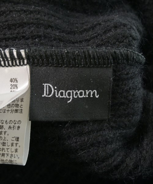 Diagram GRACE CONTINENTAL（ダイアグラムグレースコンチネンタル）ニット・セーター 黒 サイズ:36(S位) レディース/2200625015023