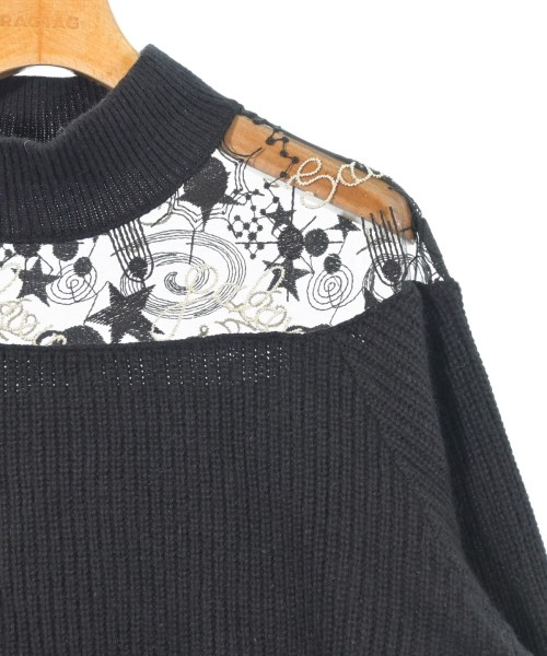 Diagram GRACE CONTINENTAL（ダイアグラムグレースコンチネンタル）ニット・セーター 黒 サイズ:36(S位) レディース/2200625015023