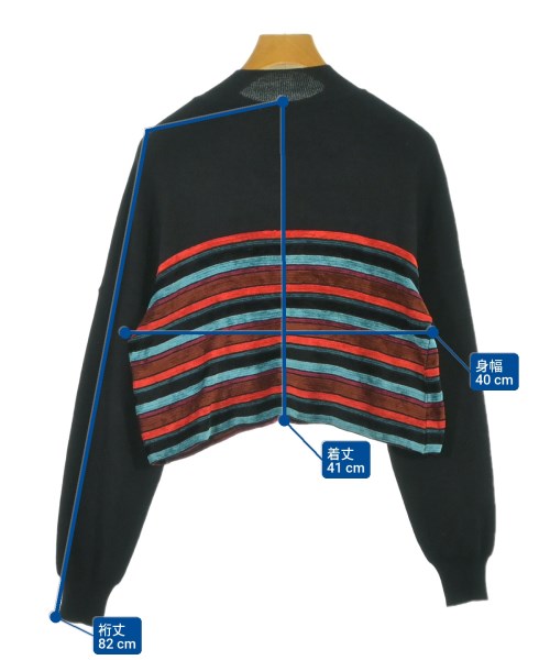 Diagram GRACE CONTINENTAL（ダイアグラムグレースコンチネンタル）ニット・セーター 黒 サイズ:36(S位) レディース/2200616860083