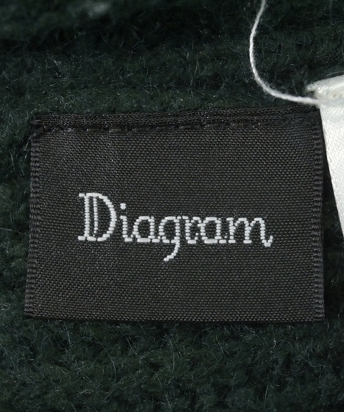 Diagram GRACE CONTINENTAL（ダイアグラムグレースコンチネンタル）ニット・セーター 緑 サイズ:36(S位) レディース/2200608707365