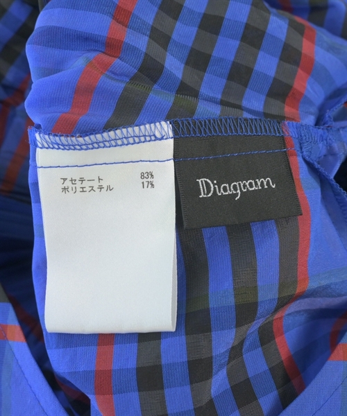 Diagram GRACE CONTINENTAL（ダイアグラムグレースコンチネンタル）ブラウス 青 サイズ:38(M位) レディース/2200607288032